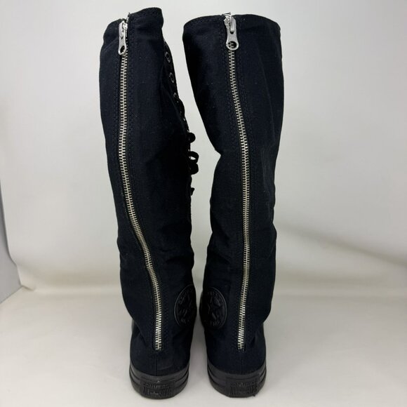 Converse Chuck Taylor All Star XX-Hi Knee-High Shoes Black Women's Size 7 - Picture 5 of 8